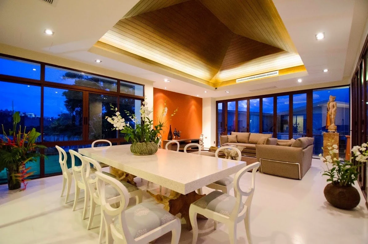 Six Hills Villa / Interior view 5