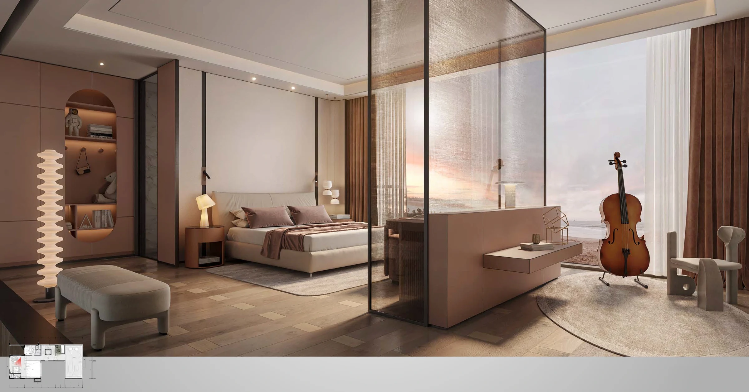 St Lazarus Residence / Interior view 3