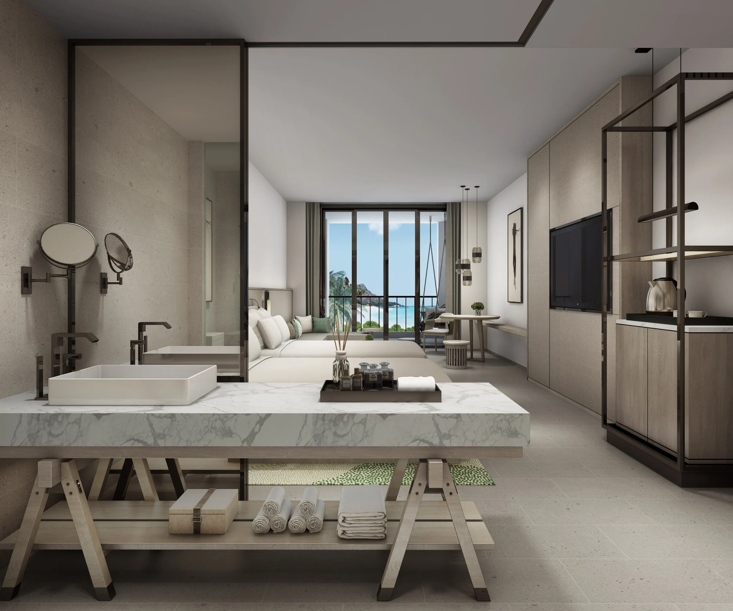 Xin Hua Lian Hotel / Interior view 2